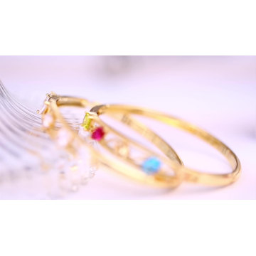 51492-Xuping Jewelry Fashion 18K Gold Plated Bracelets Bangles